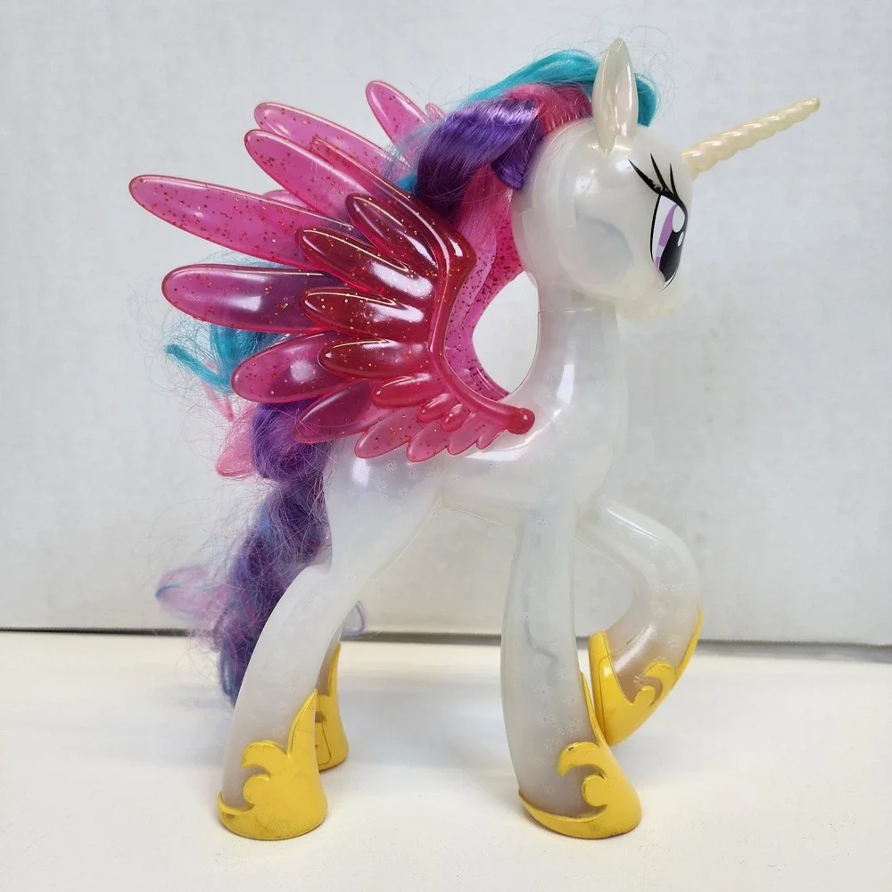 My Little Pony The Movie Princess Celestia Glitter & Glow Toy Light Up  Working